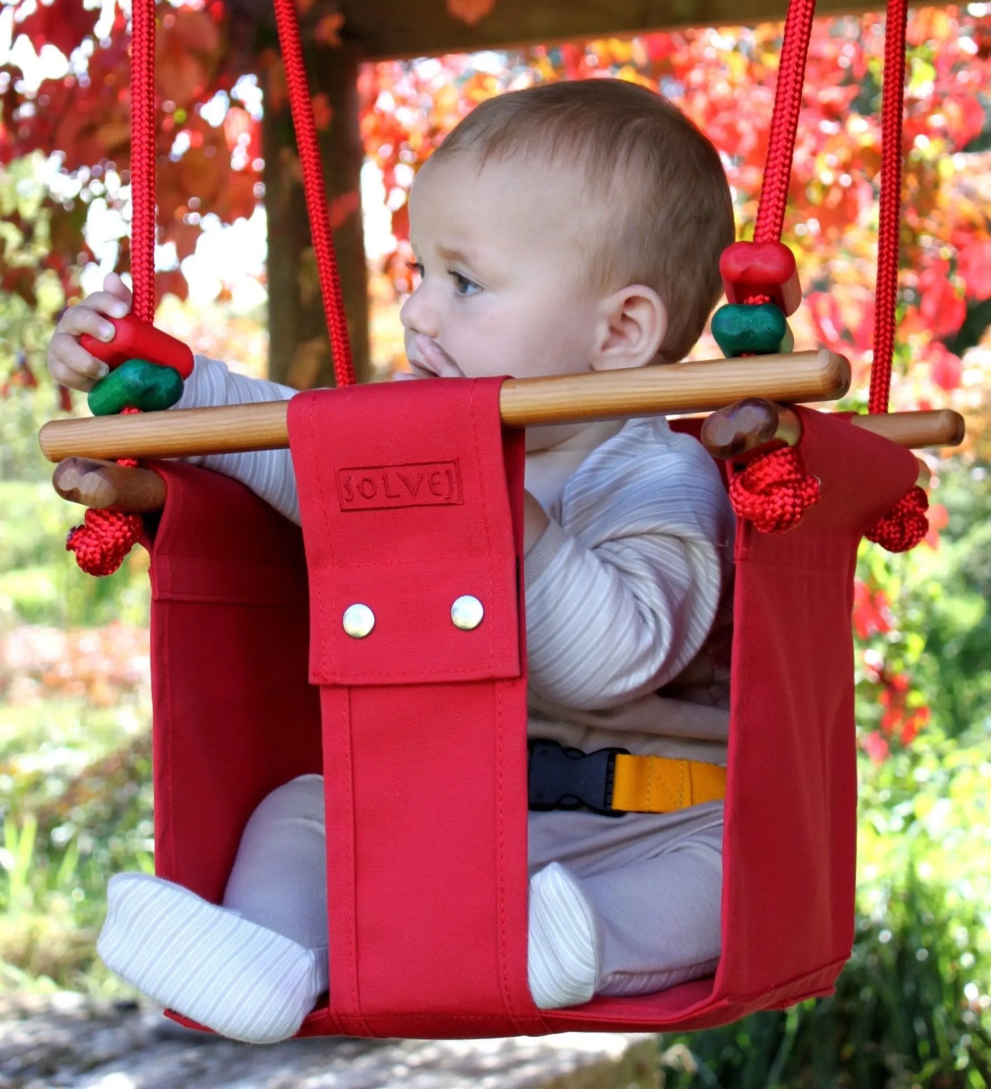 uniwersalna huśtawka dla dziecka Baby Toddler Swing Solvej BEBE Concept