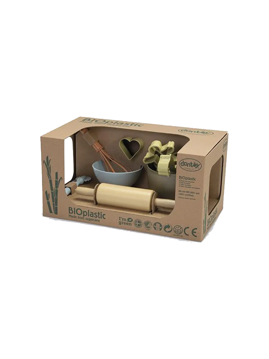 zestaw do pieczenia z Bio plastiku Dantoy BÉBÉ Concept