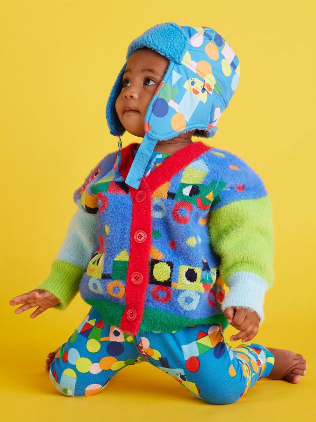 Kardigan z kolorowym wzorem Halcyon Nights BÉBÉ Concept