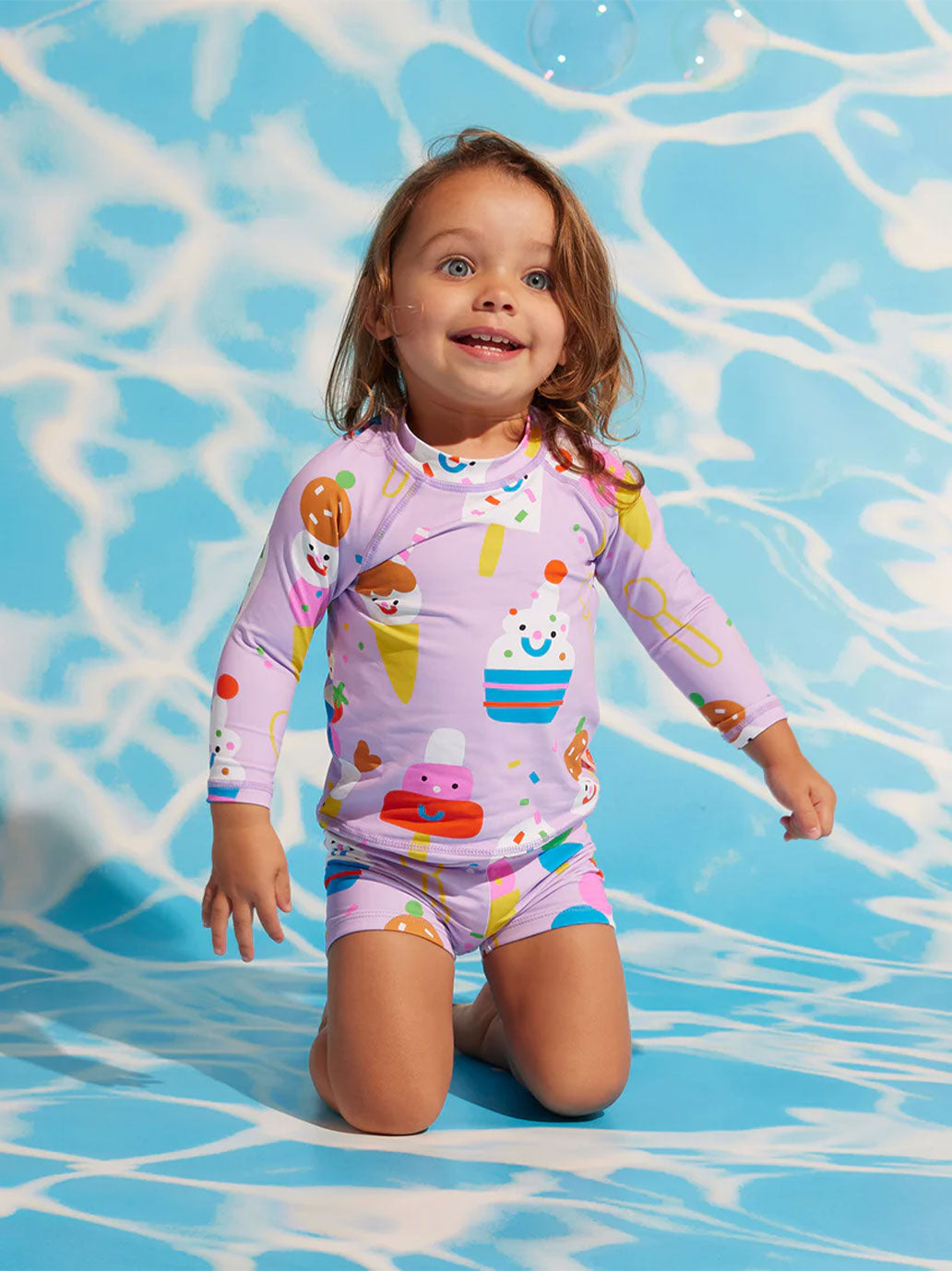 Koszulka z długim rękawem UV Halcyon Nights BÉBÉ Concept