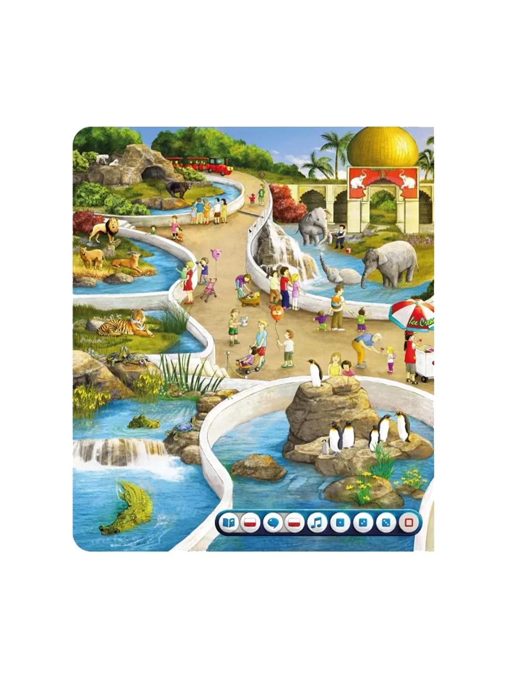 Język angielski. Książka interaktywna Albi BÉBÉ Concept