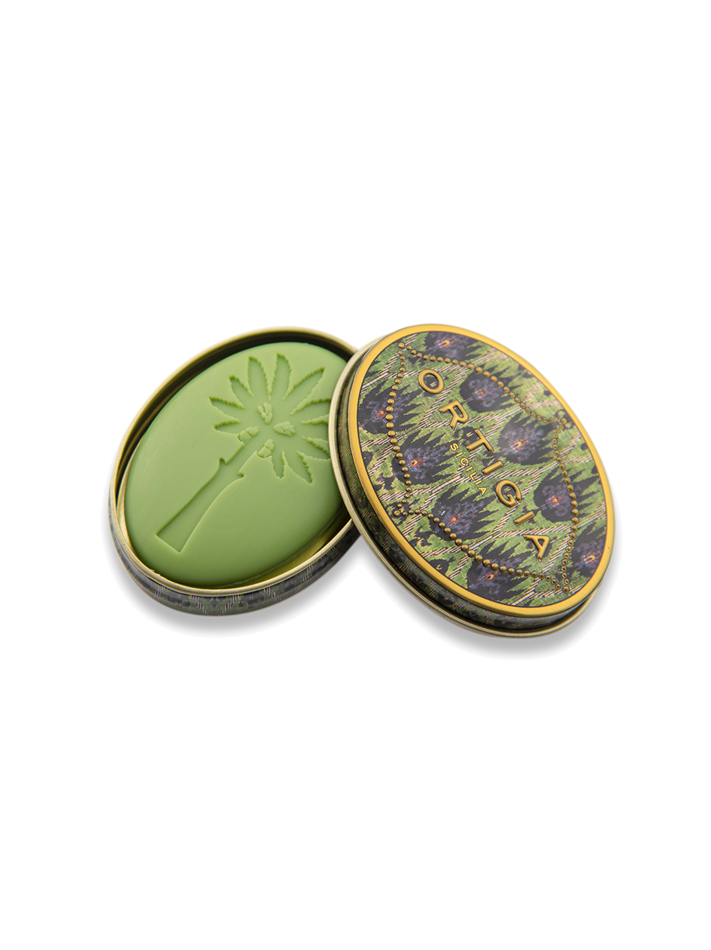 Sapone in miniatura in latta