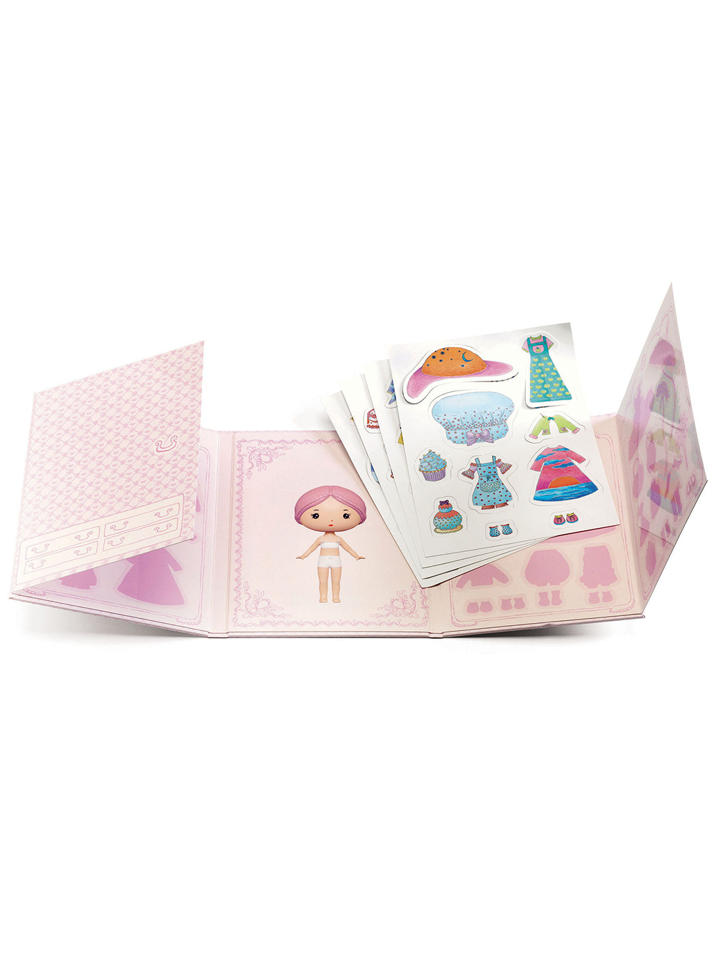 Zestaw z naklejkami Djeco BÉBÉ Concept