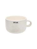 Ceramiczny kubek do cappuccino Offline Anna + Nina BÉBÉ Concept