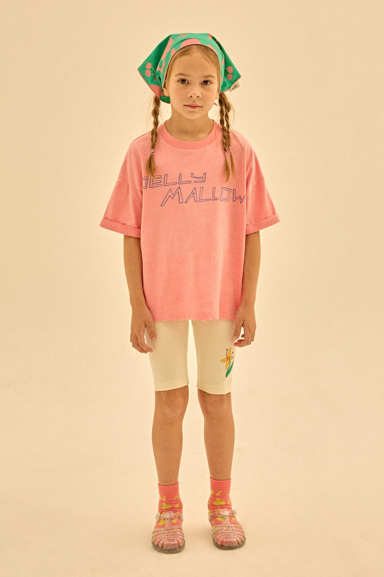 Legginsy bikery Flower Jelly Mallow BÉBÉ Concept