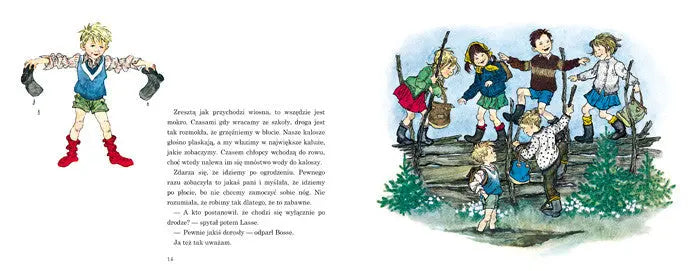 Bullerbyn. Trzy Opowiadania Wydawnictwo Zakamarki BÉBÉ Concept