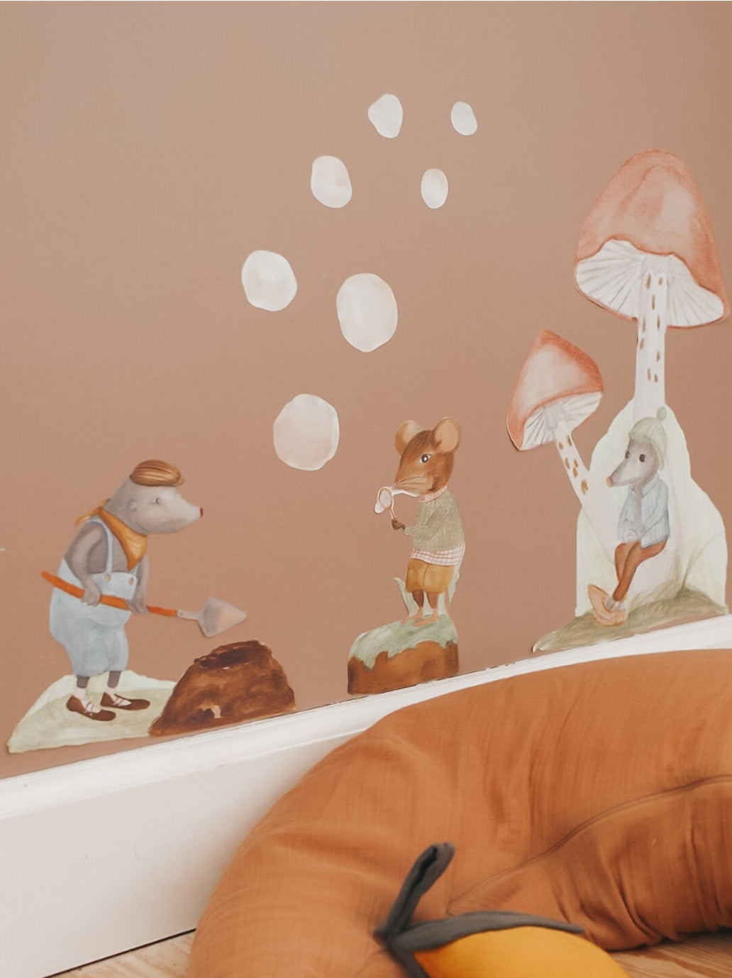 Naklejka ścienna Wallstories Mouse That's Mine BÉBÉ Concept