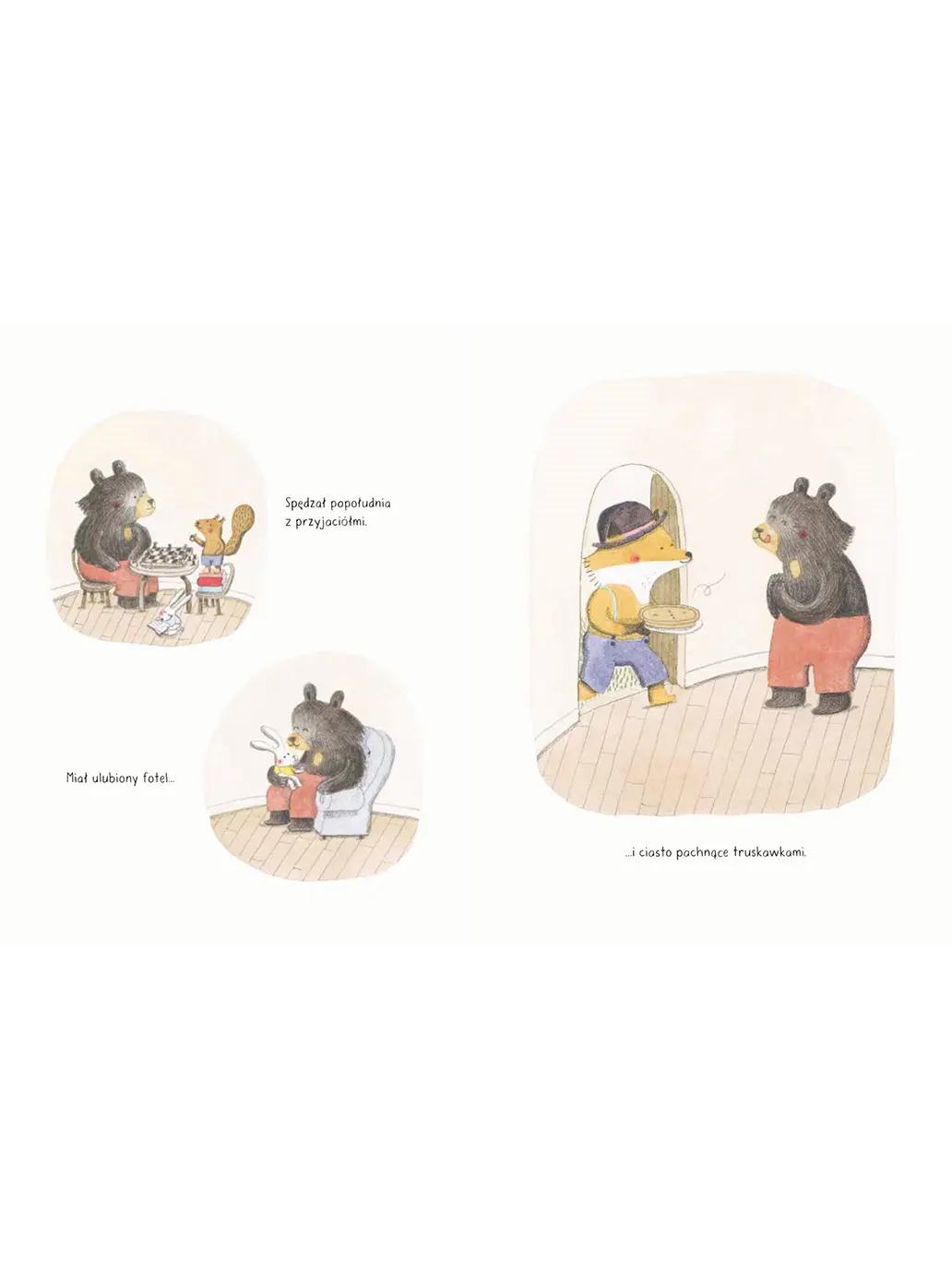 Niedźwiedź i szept wiatru Wydawnictwo Wytwórnia BÉBÉ Concept