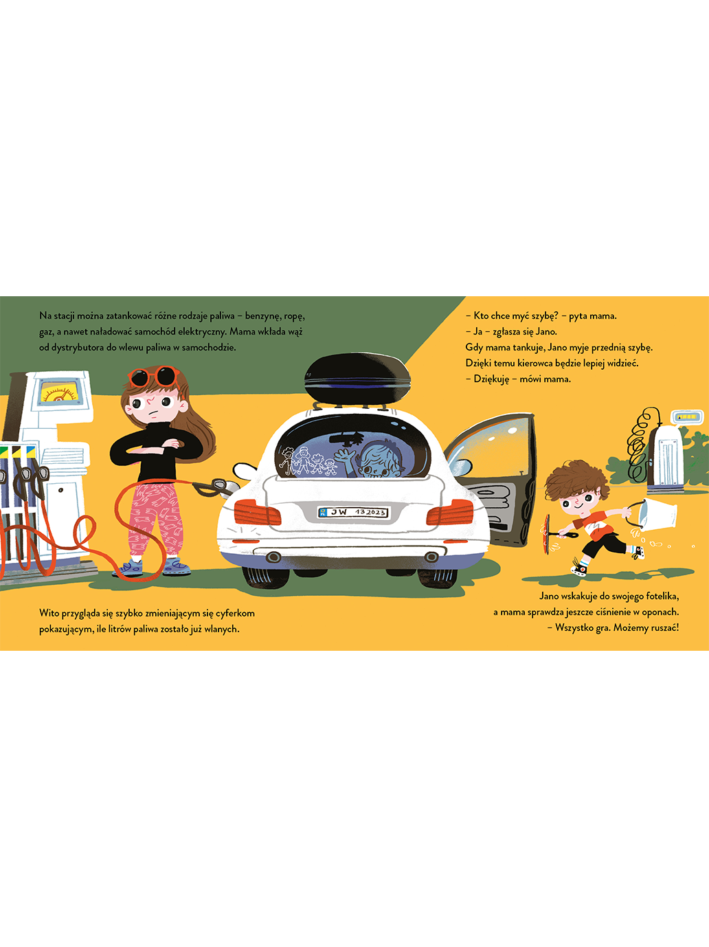 Jano i Wito. Jadą autem Wydawnictwo Mamania BÉBÉ Concept