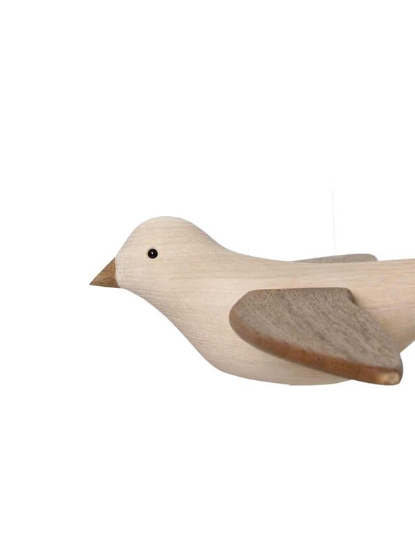 Ruchomy mobil drewniany ptak Koko Bird dark