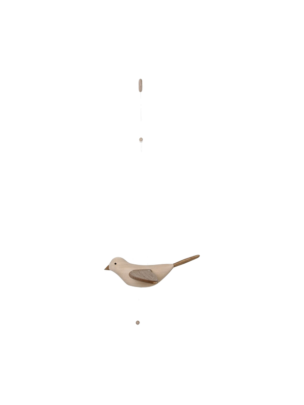Ruchomy mobil drewniany ptak Koko Bird dark