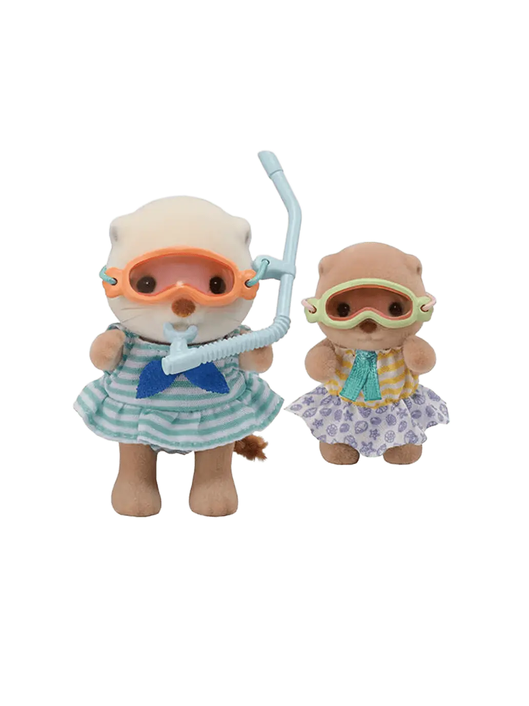 Kolekcjonerskie figurki Wydry Morskie Snorkel Set Sylvanian Families BEBE Concept