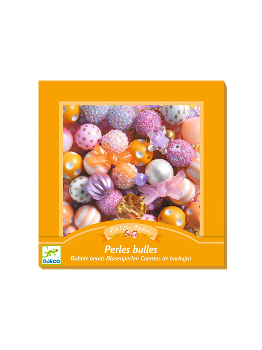 Zestaw koralików do nawlekania Bubble Beads gold