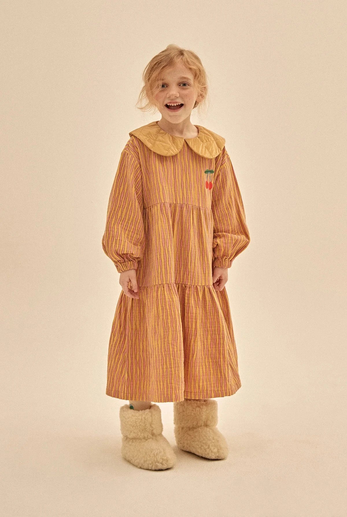 Sukienka Wave Ruffle rozm. 130cm / 8-9y bébé concept BÉBÉ Concept