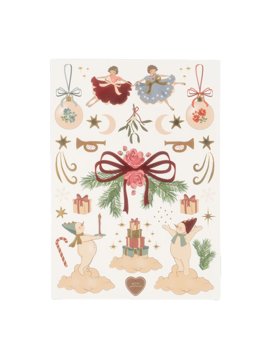 Zestaw zmywalnych tatuaży dla dzieci Konges Slojd BÉBÉ Concept