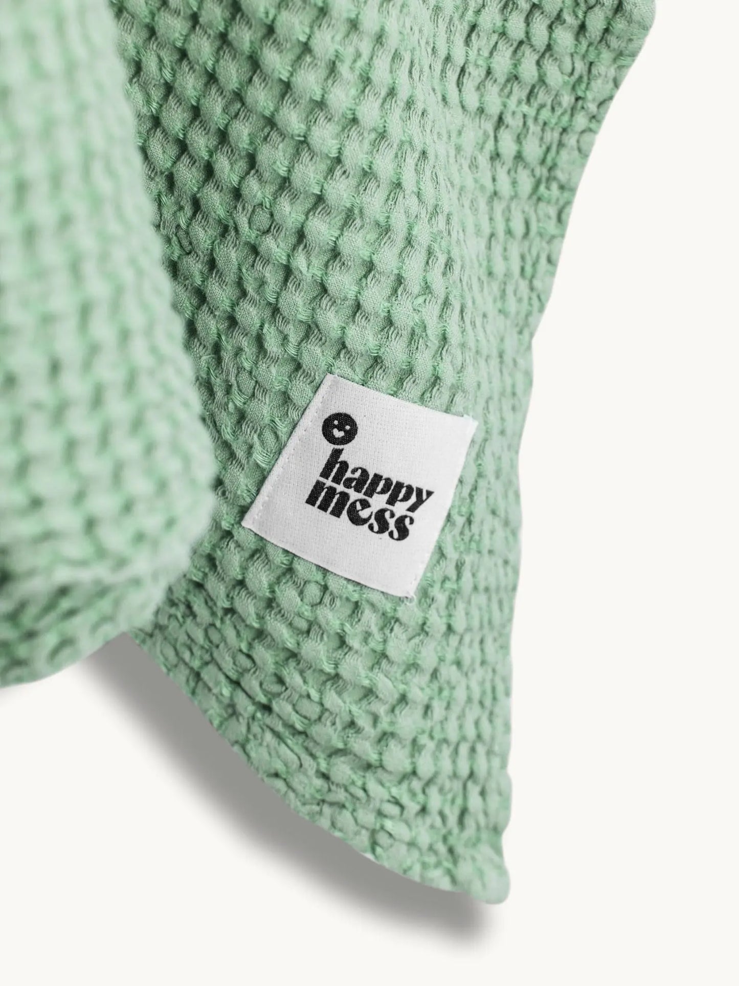 ponczo waflowe lniane Happymess BÉBÉ Concept