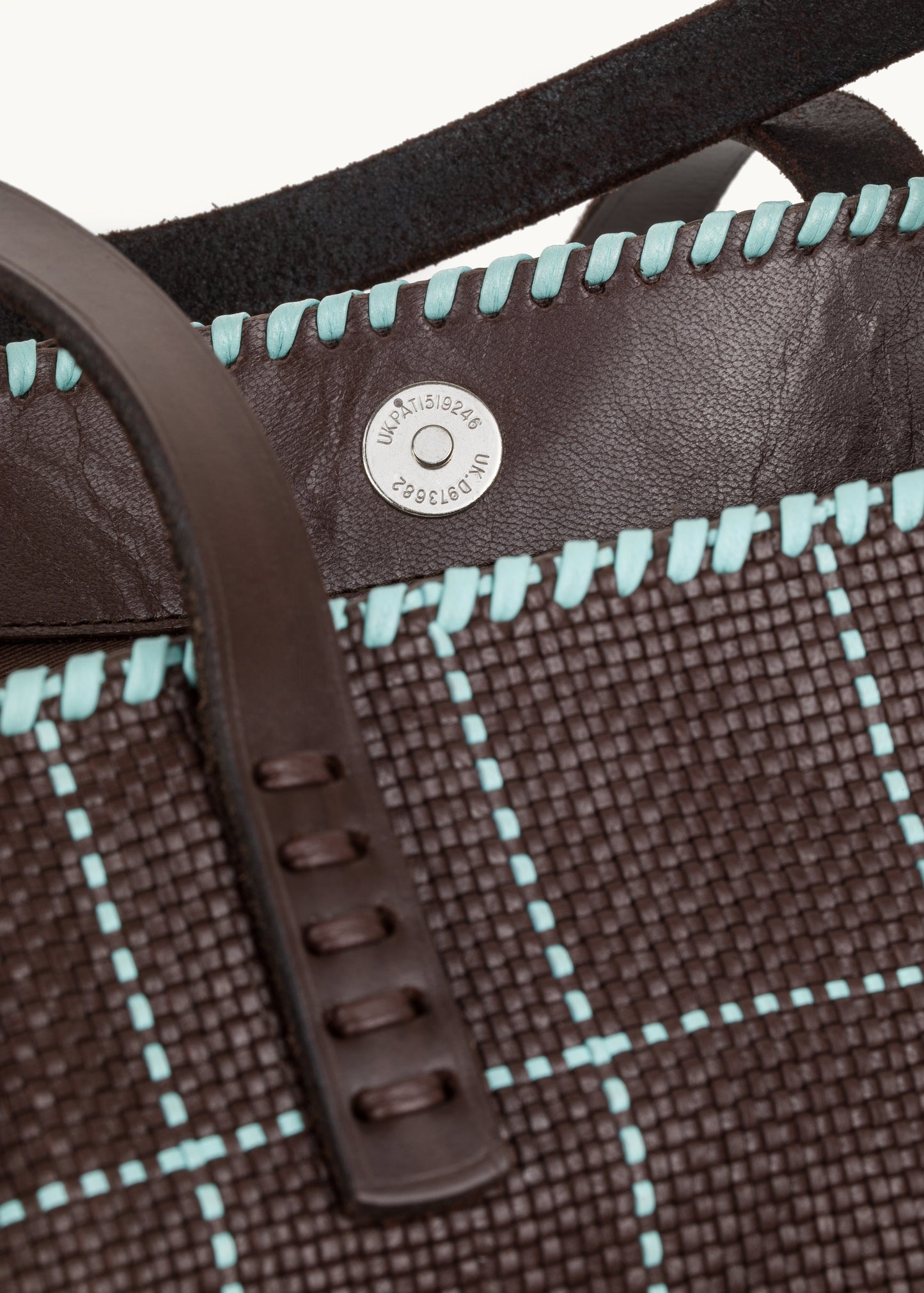 Skórzana torba Check Tote Dragon Diffusion BÉBÉ Concept