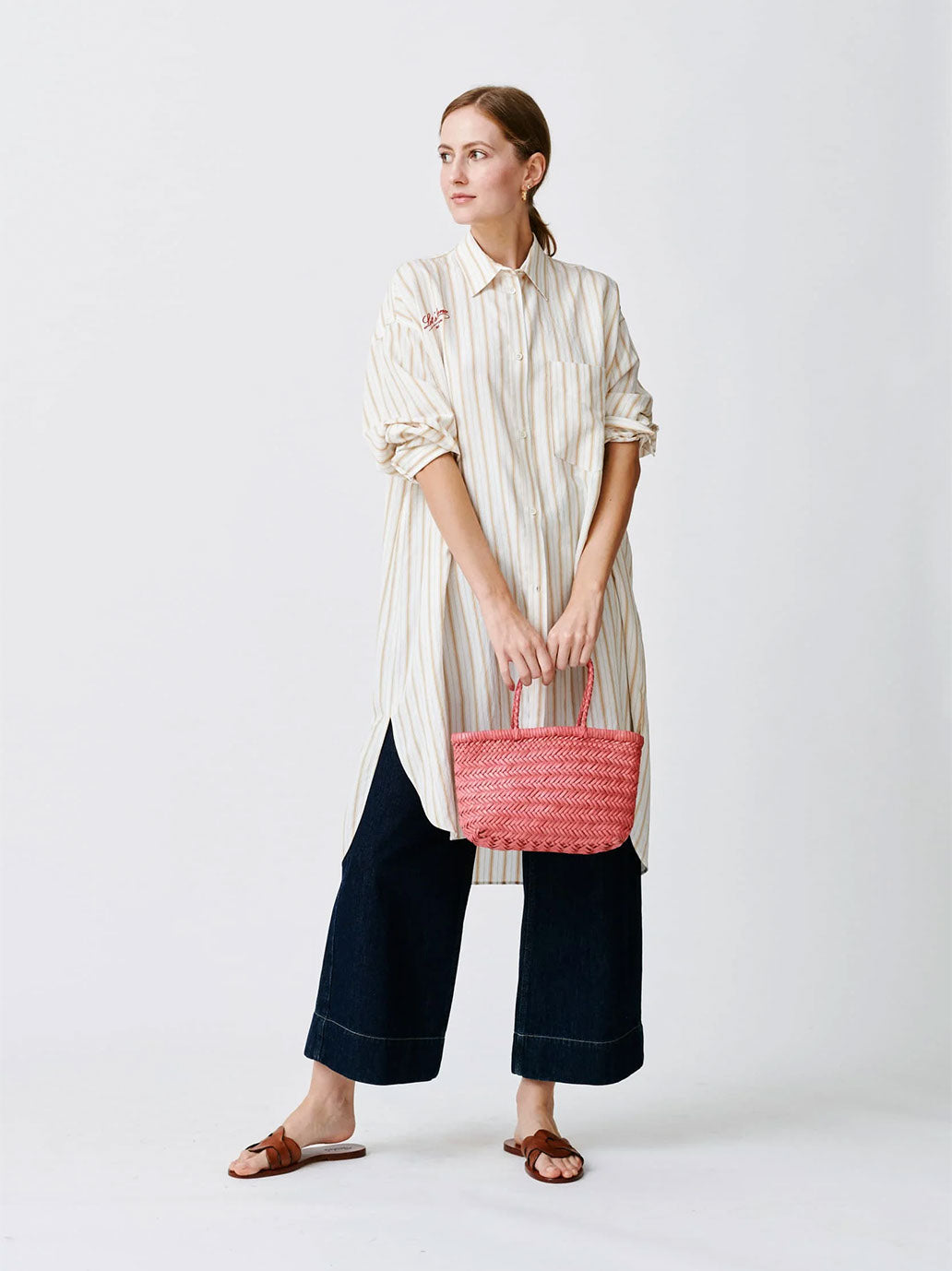 Skórzany koszyk Triple Jump Dragon Diffusion BÉBÉ Concept