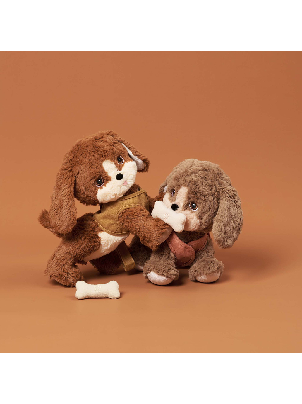 Piesek z magnetyczną kością Dinkum Dog Olli Ella BÉBÉ Concept