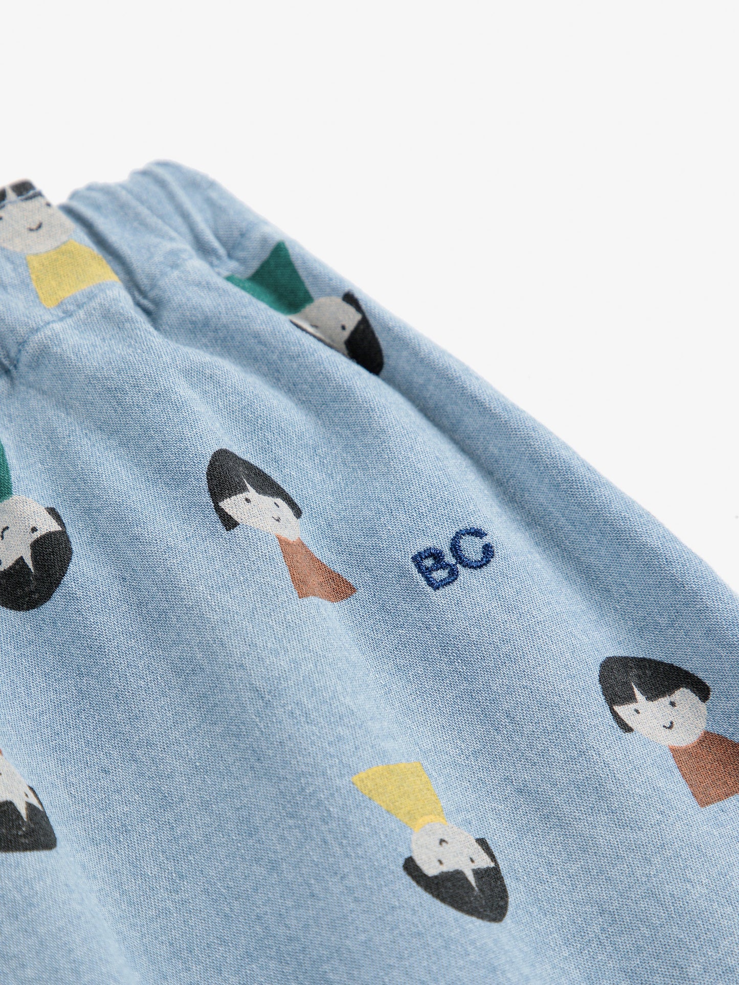 Game Pawns all over light denim pants Baby Bobo Choses BÉBÉ Concept