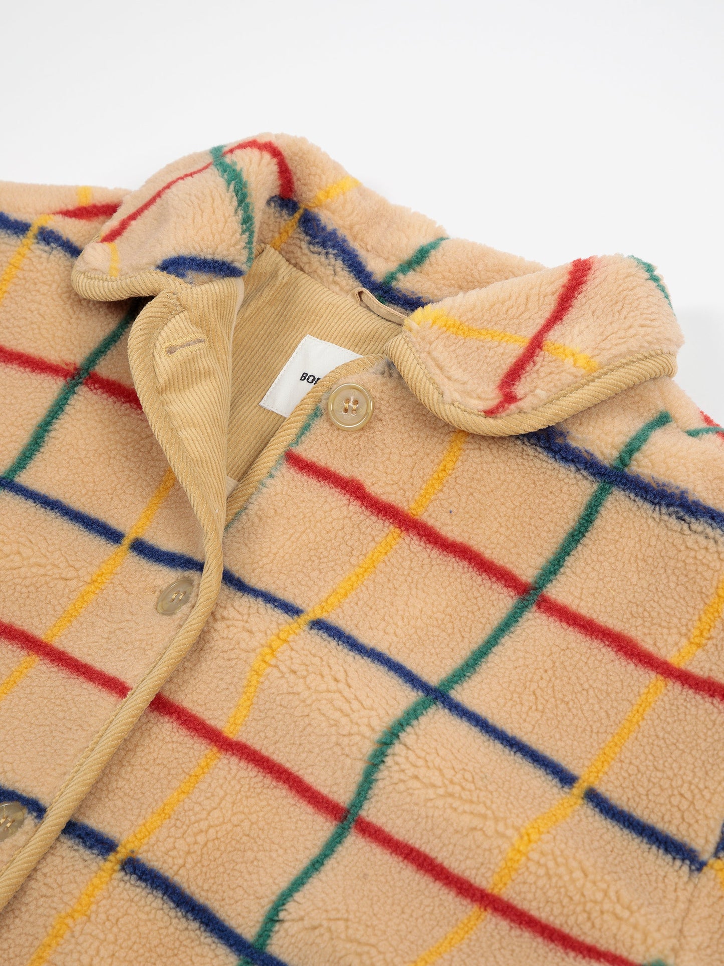 Color Striped sheepskin jacket Bobo Choses BÉBÉ Concept