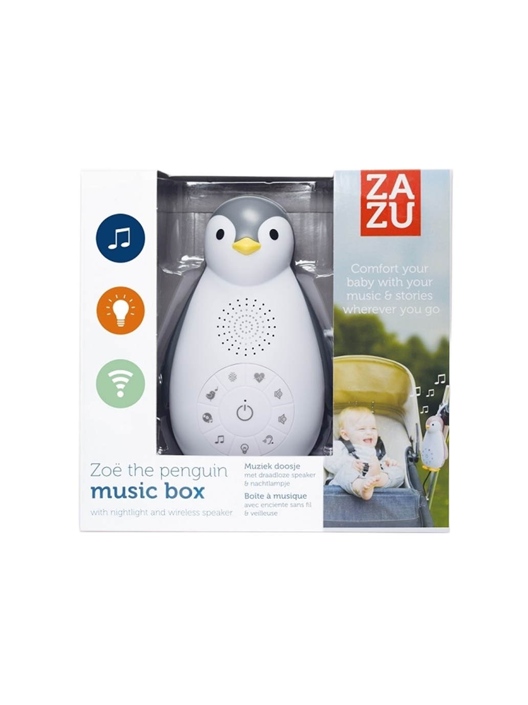 Usypianka bluetooth Pingwin Zoe Zazu BÉBÉ Concept