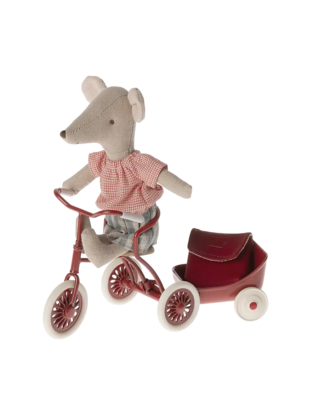 Miniaturowy rowerek trzykołowy Abri Maileg BEBE Concept