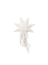 Płócienna ozdoba na czubek choinki Vela Star