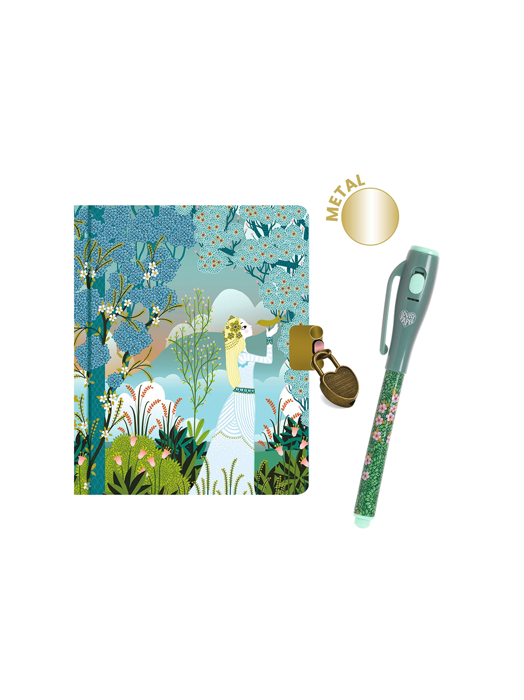 Mini pamiętnik ze znikopisem Djeco BÉBÉ Concept