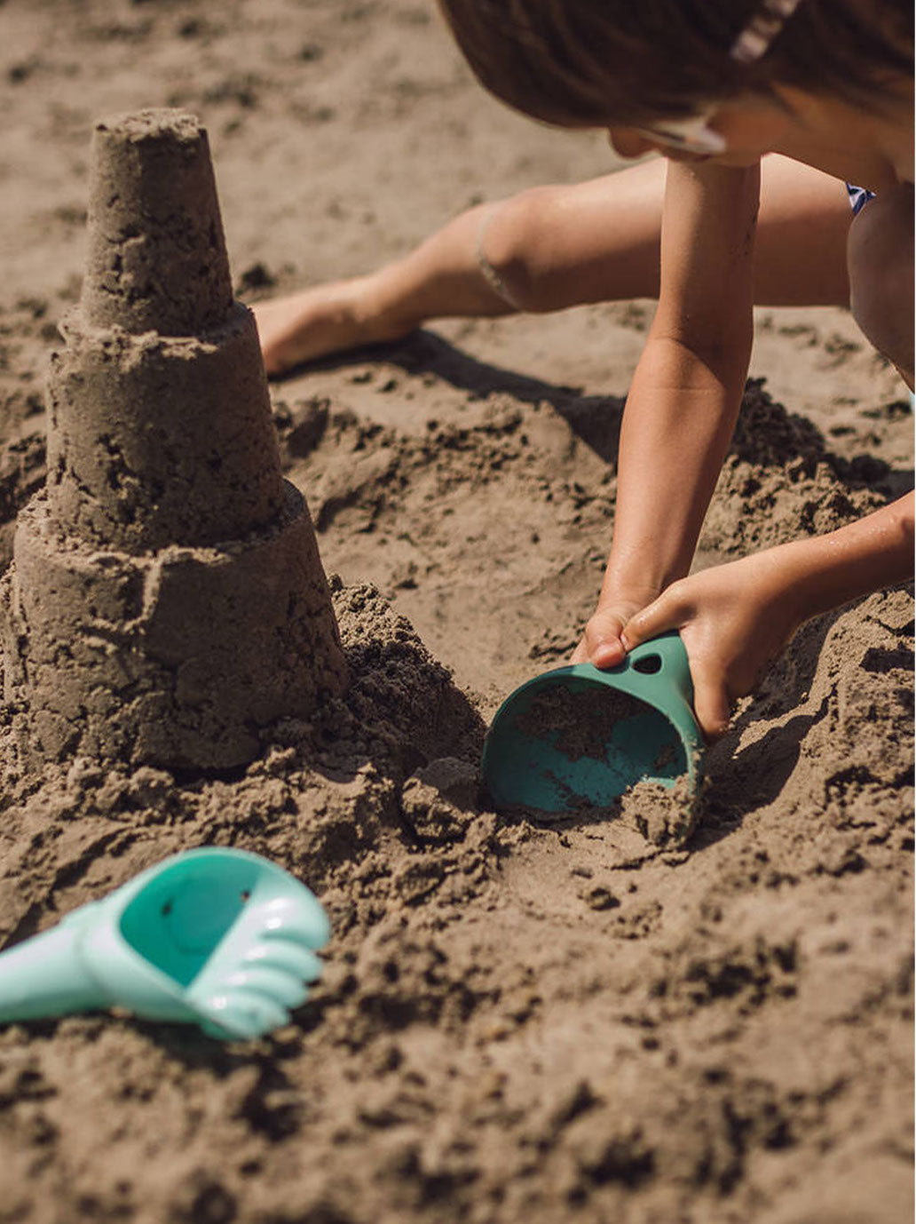 Zestaw łopatka + grabki Raki Quut BÉBÉ Concept