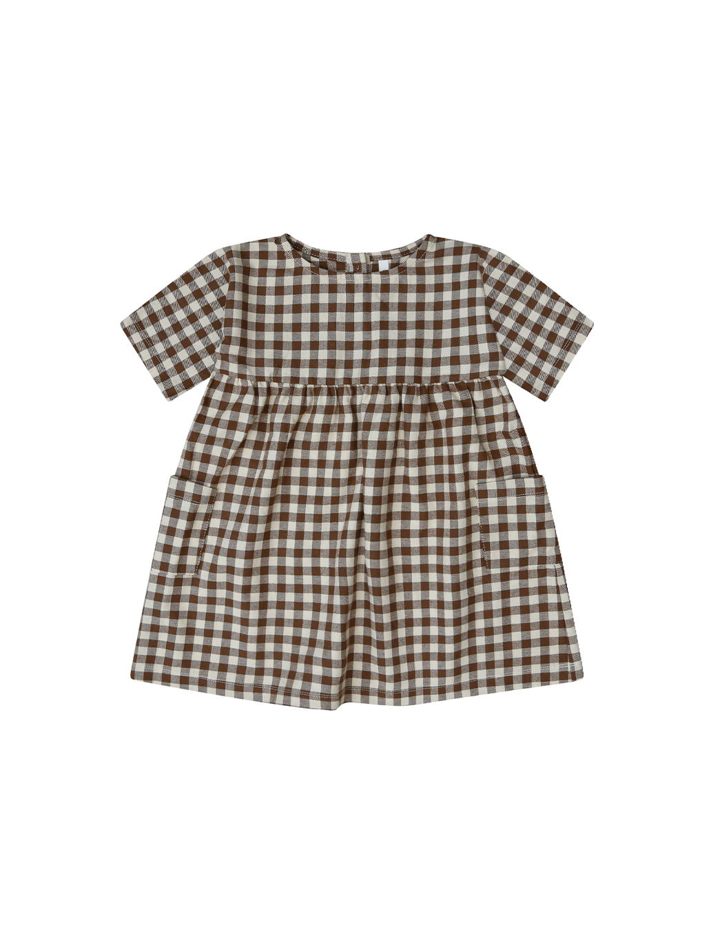Flannel Gather Dress - Organic Zoo