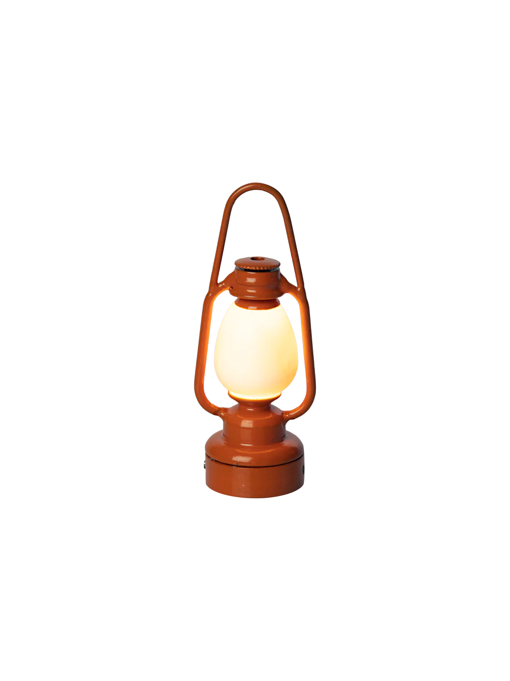 miniaturowa lampka w stylu retro