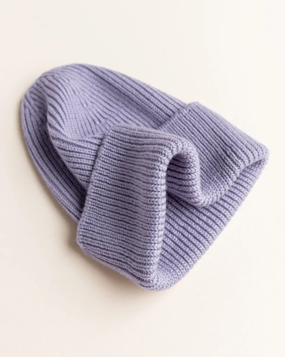 Czapka beanie z wełny merino Fonzie Adult Hvid BEBE Concept