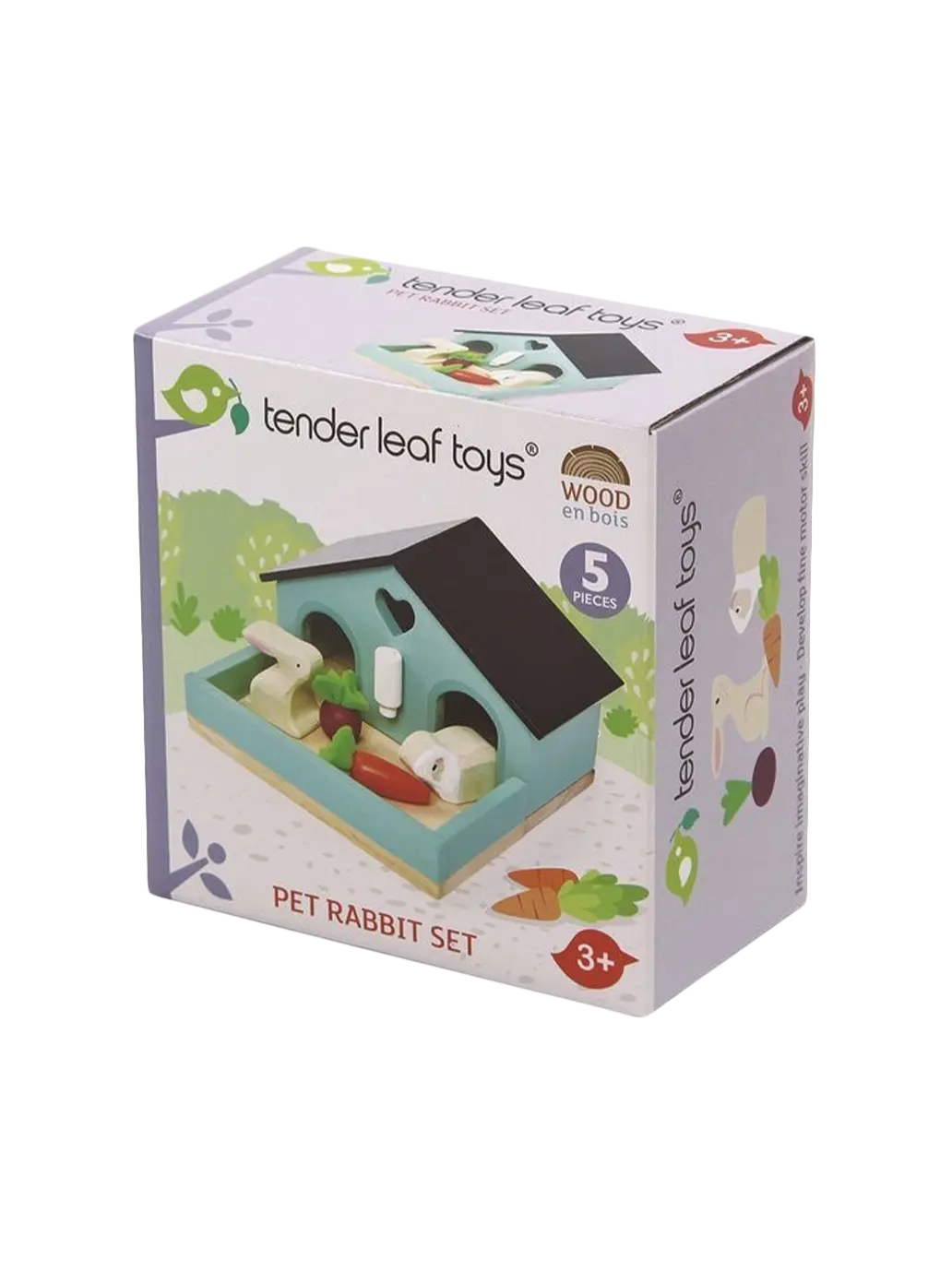 zestaw drewnianych figurek Tender Leaf Toys BÉBÉ Concept