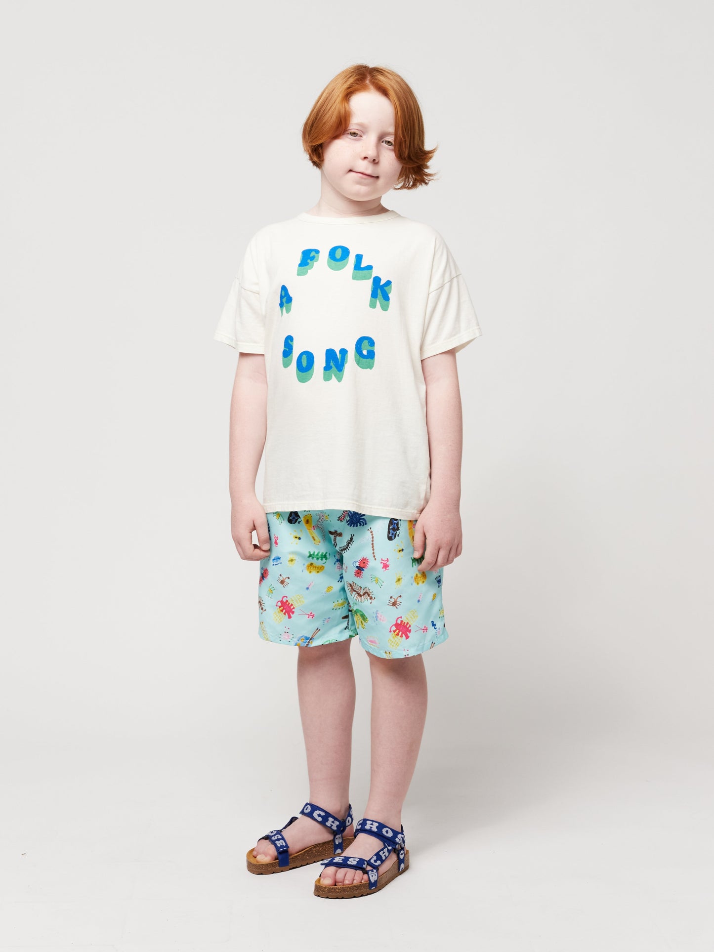 Krótkie spodenki Funny Insects all over swim bermuda shorts Bobo Choses BÉBÉ Concept
