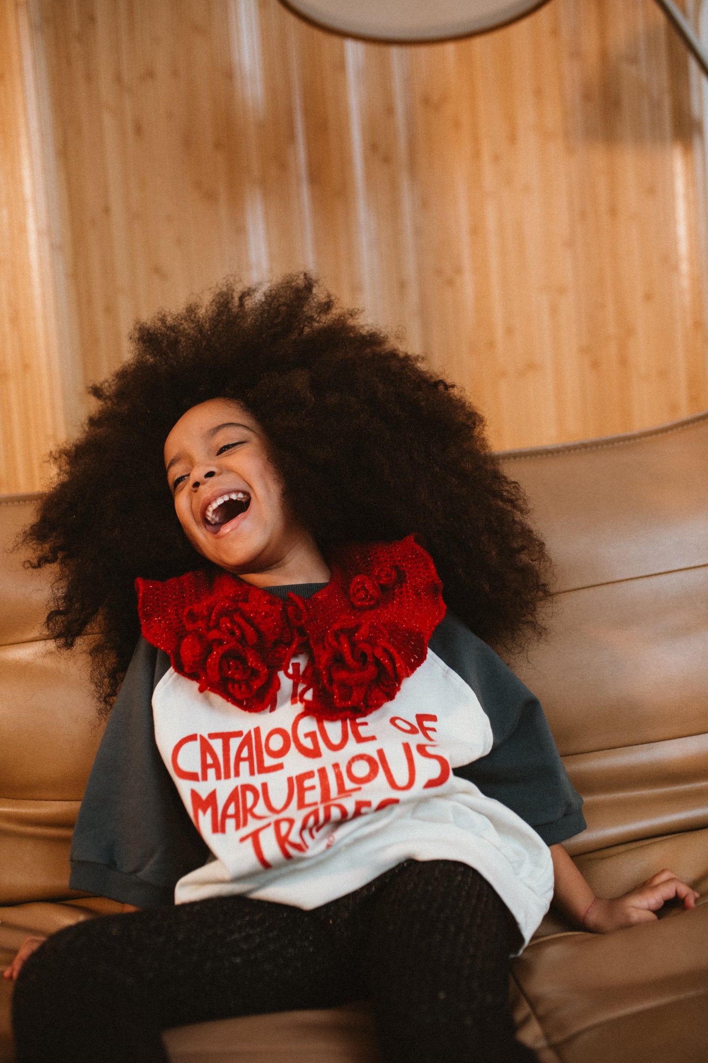 Ręcznie haftowany kołnierzyk Oucollie BÉBÉ Concept