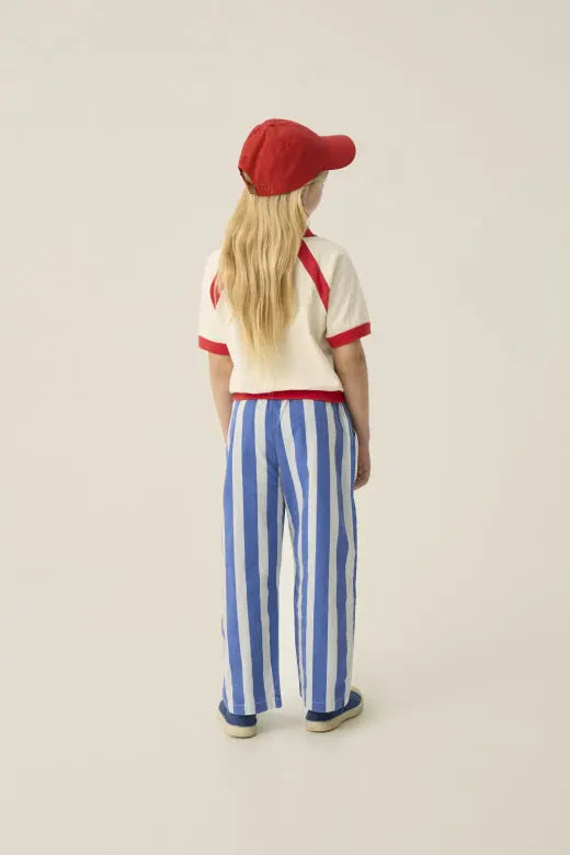 Blue Stripes Washed Trousers The Campamento BEBE Concept