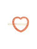 Fermaglio per capelli con diamante a forma di cuore CORAL