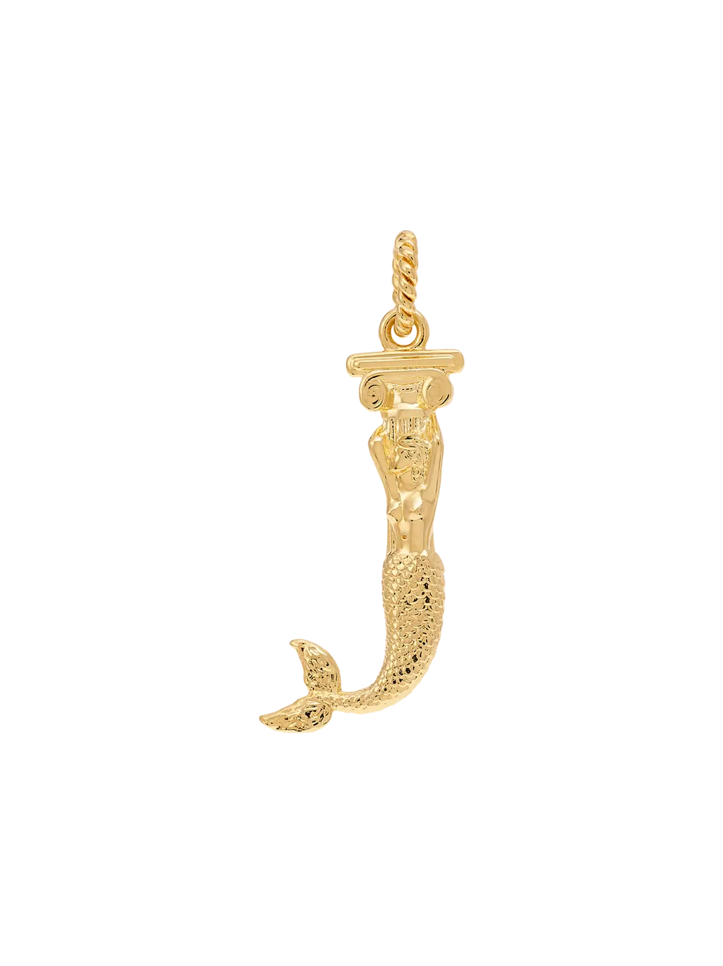 Pozłacana zawieszka Initial Muse Necklace Charm Anna + Nina BÉBÉ Concept