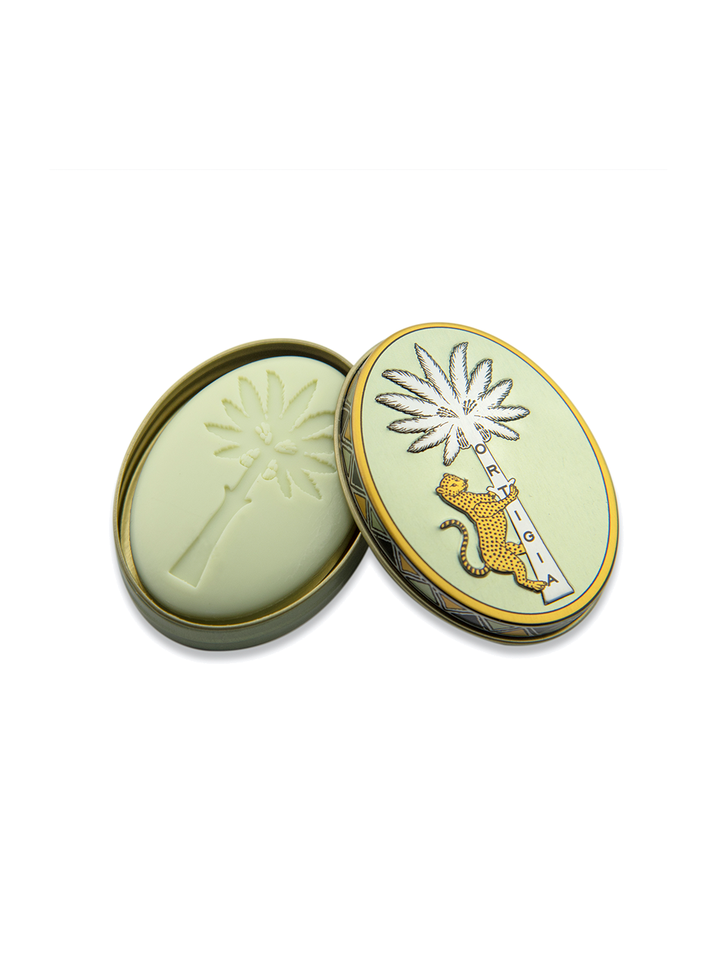 Sapone in miniatura in latta