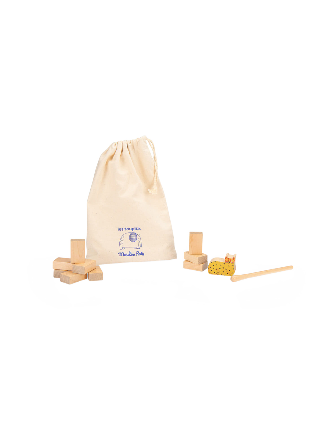 Gra zręcznościowa Drewniany Mur Moulin Roty BÉBÉ Concept