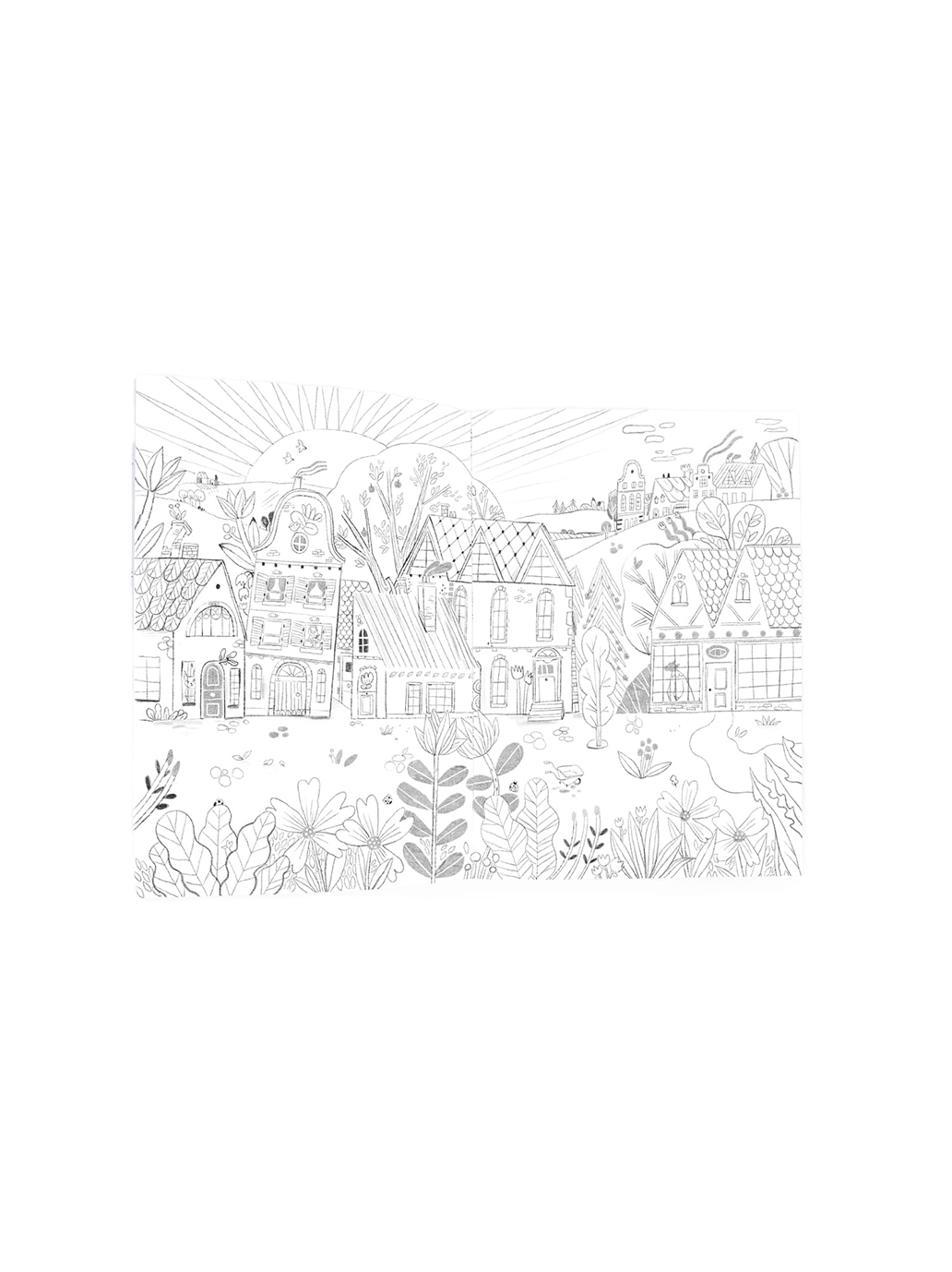 Zeszyt z kolorowankami Moulin Roty BÉBÉ Concept