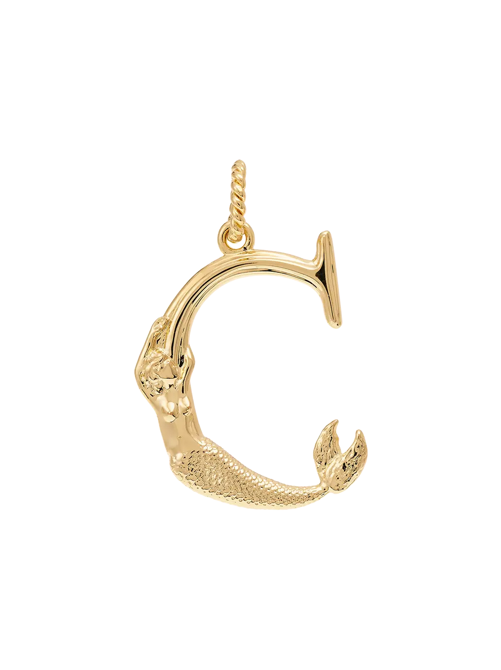 Pozłacana zawieszka Initial Muse Necklace Charm Anna + Nina BEBE Concept