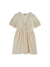Damska sukienka z haftowanymi detalami