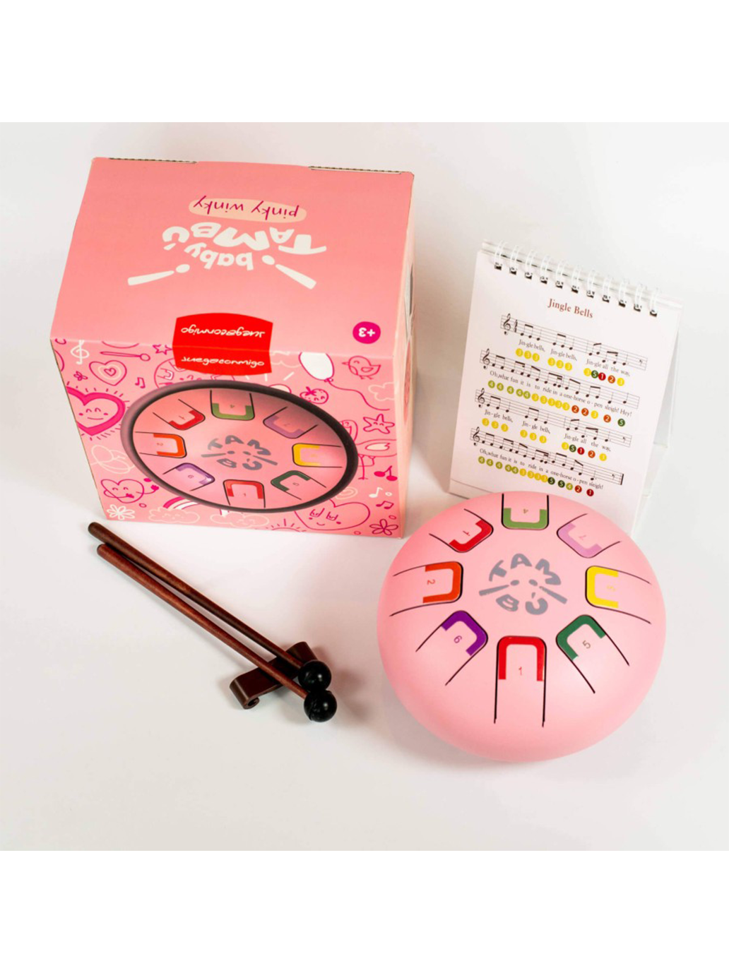 Bębenek językowy dla młodszych dzieci Baby Tambu Tambu BÉBÉ Concept