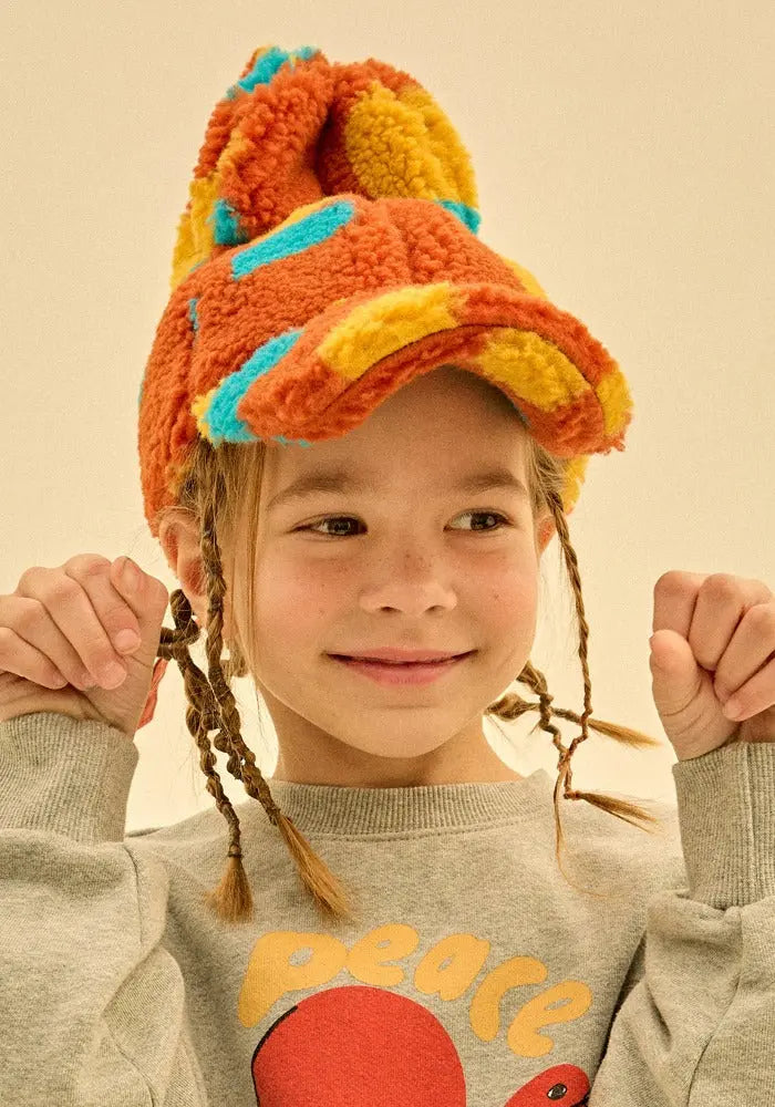 OUTLET Czapka z daszkiem z uszami królika bébé concept BÉBÉ Concept