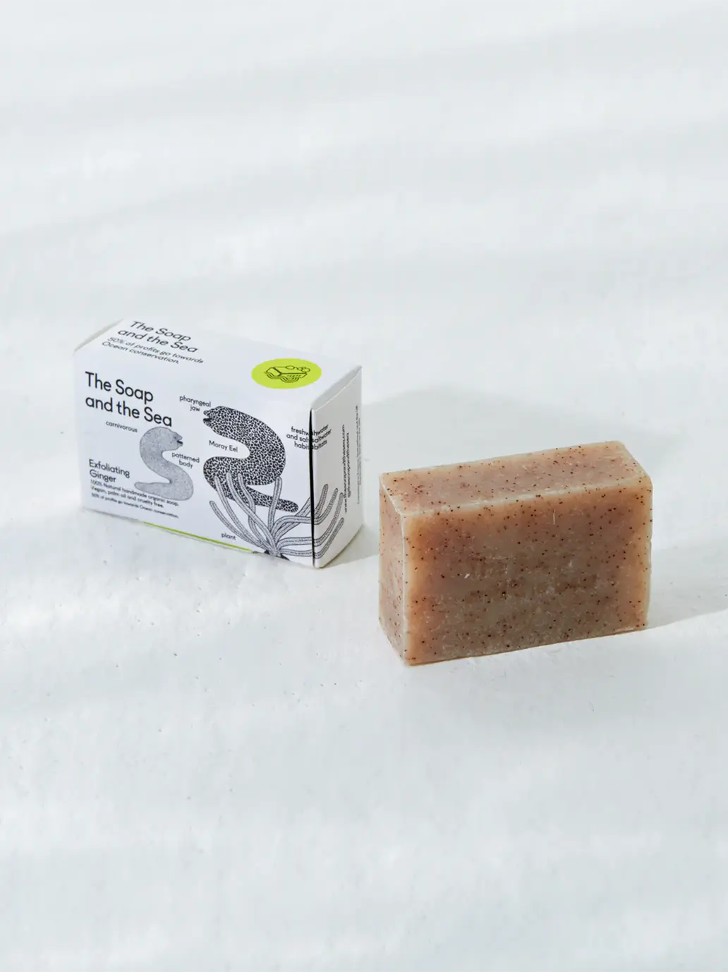 Zestaw mydło + ceramiczna mydelniczka The Soap and the Sea BEBE Concept