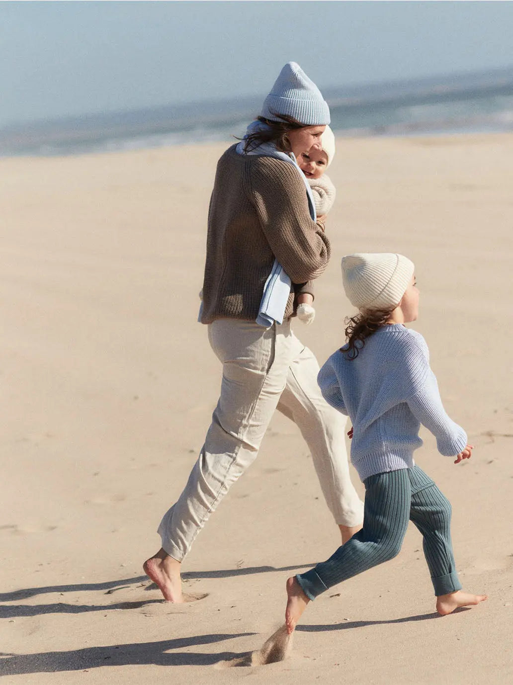 Legginsy z wełny merino dla dzieci Everyday Mille Family BÉBÉ Concept