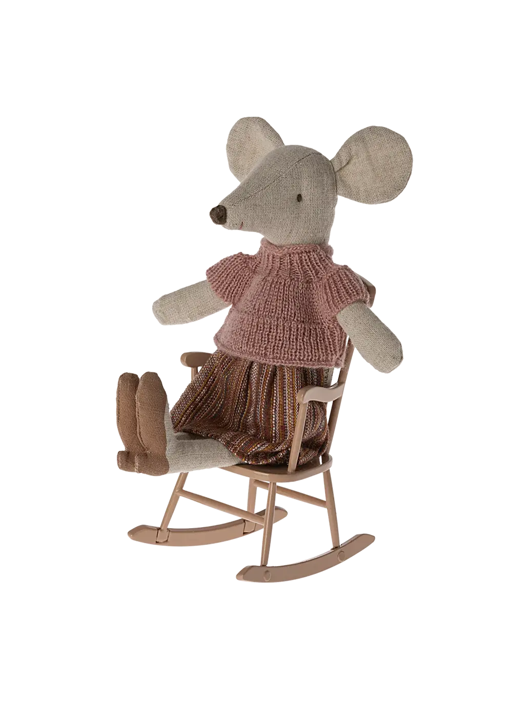 Miniaturowe krzesło bujane Maileg BEBE Concept