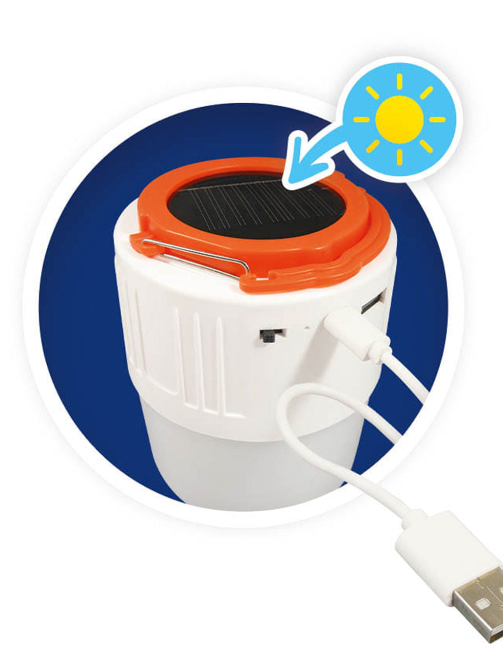 Solarna lampka kempingowa 3w1 Buki BÉBÉ Concept